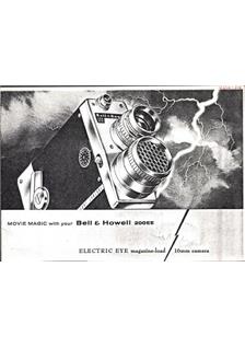 Bell and Howell 200 EE manual. Camera Instructions.